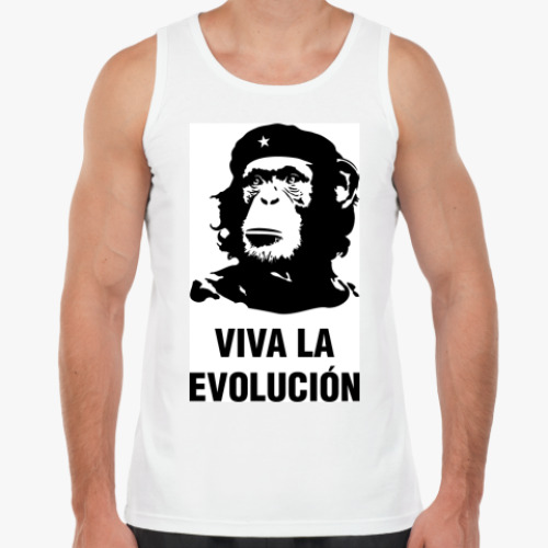 Майка с принтом Viva La Evolucion