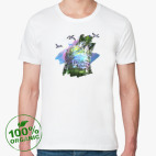 Мужская футболка органик