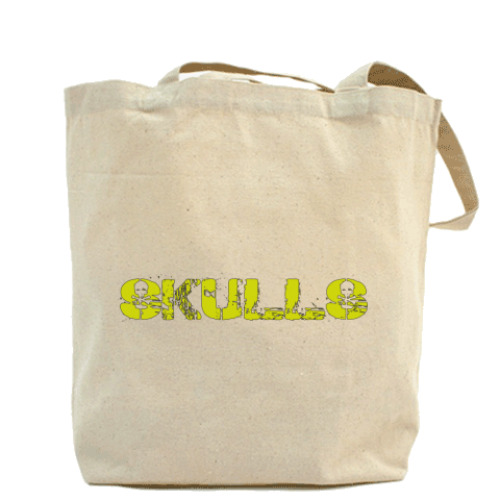 Сумка шоппер с принтом The Skulls