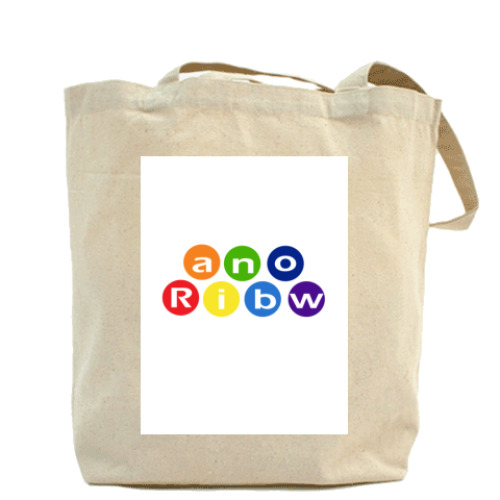 Сумка шоппер с принтом Rainbow