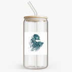 Банка с бамбуковой крышкой