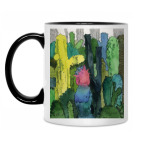 Кружка двухцветная