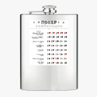 Фляжка стальная