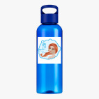 Прозрачная спортивная бутылка