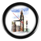 Часы (без цифр)