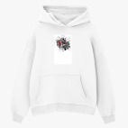 Толстовка худи оверсайз