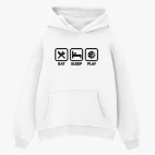 Толстовка худи оверсайз