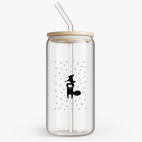 Банка с бамбуковой крышкой