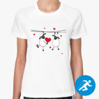 Женская спортивная футболка