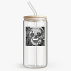 Банка с бамбуковой крышкой