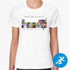 Женская спортивная футболка