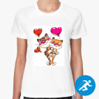 Женская спортивная футболка