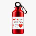 Металлическая бутылка 400 мл UV-DTF