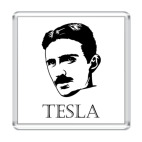 Магнит 6.5 x 6.5 см Tesla