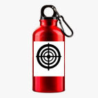 Металлическая бутылка 400 мл UV-DTF