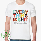 Мужская футболка органик