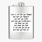 Фляжка стальная