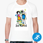 Мужская спортивная футболка