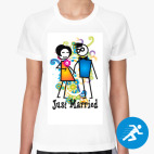 Женская спортивная футболка