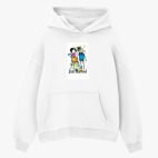 Толстовка худи оверсайз