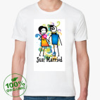 Мужская футболка органик