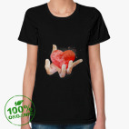 Женская футболка органик