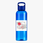 Прозрачная спортивная бутылка