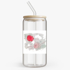 Банка с бамбуковой крышкой