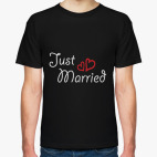 Классическая футболка Just Married