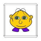 Магнит 6.5 x 6.5 см Хрумзик