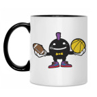 Кружка двухцветная