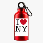 Металлическая бутылка 400 мл UV-DTF