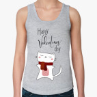 Кот-валентинка