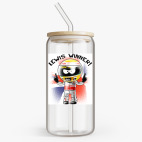 Банка с бамбуковой крышкой