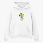 Толстовка худи оверсайз