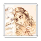 Магнит 6.5 x 6.5 см Отражение