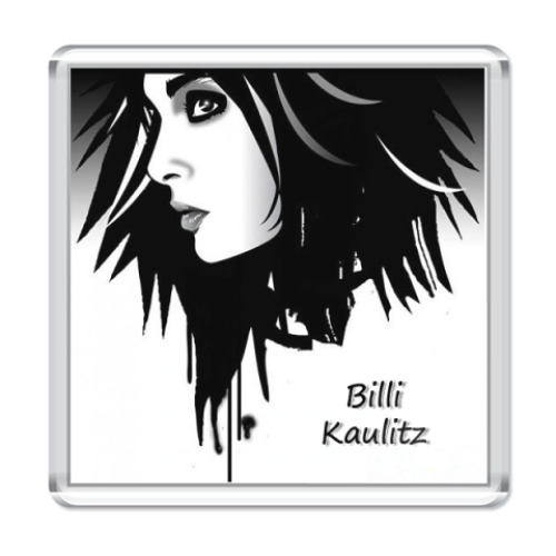 Магнит с принтом Billi Kaulitz