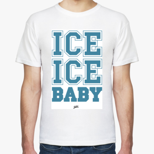 Футболка с принтом  ICE ICE BABY
