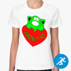 Женская спортивная футболка