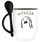 Кружка с ложкой