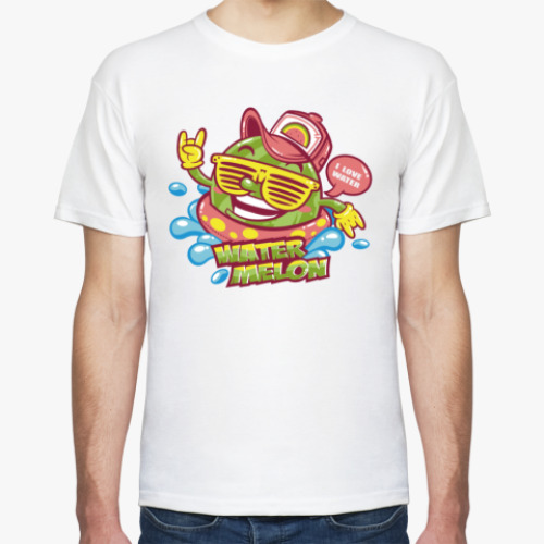 Футболка с принтом Кульный Арбуз