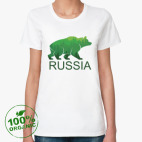 Женская футболка органик