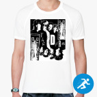 Мужская спортивная футболка