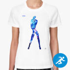 Женская спортивная футболка