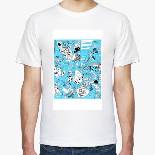 Футболка с принтом Keep Out