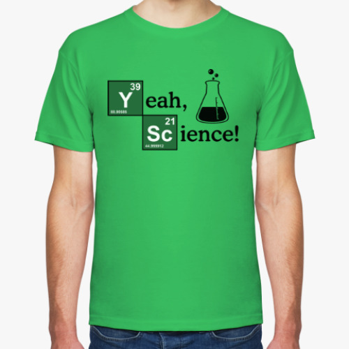 Футболка с принтом Yeah, Science!