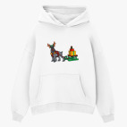 Толстовка худи оверсайз