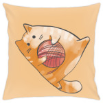 Кот Мягкот, рыжий живот!