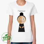 Женская футболка органик