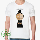 Мужская футболка органик